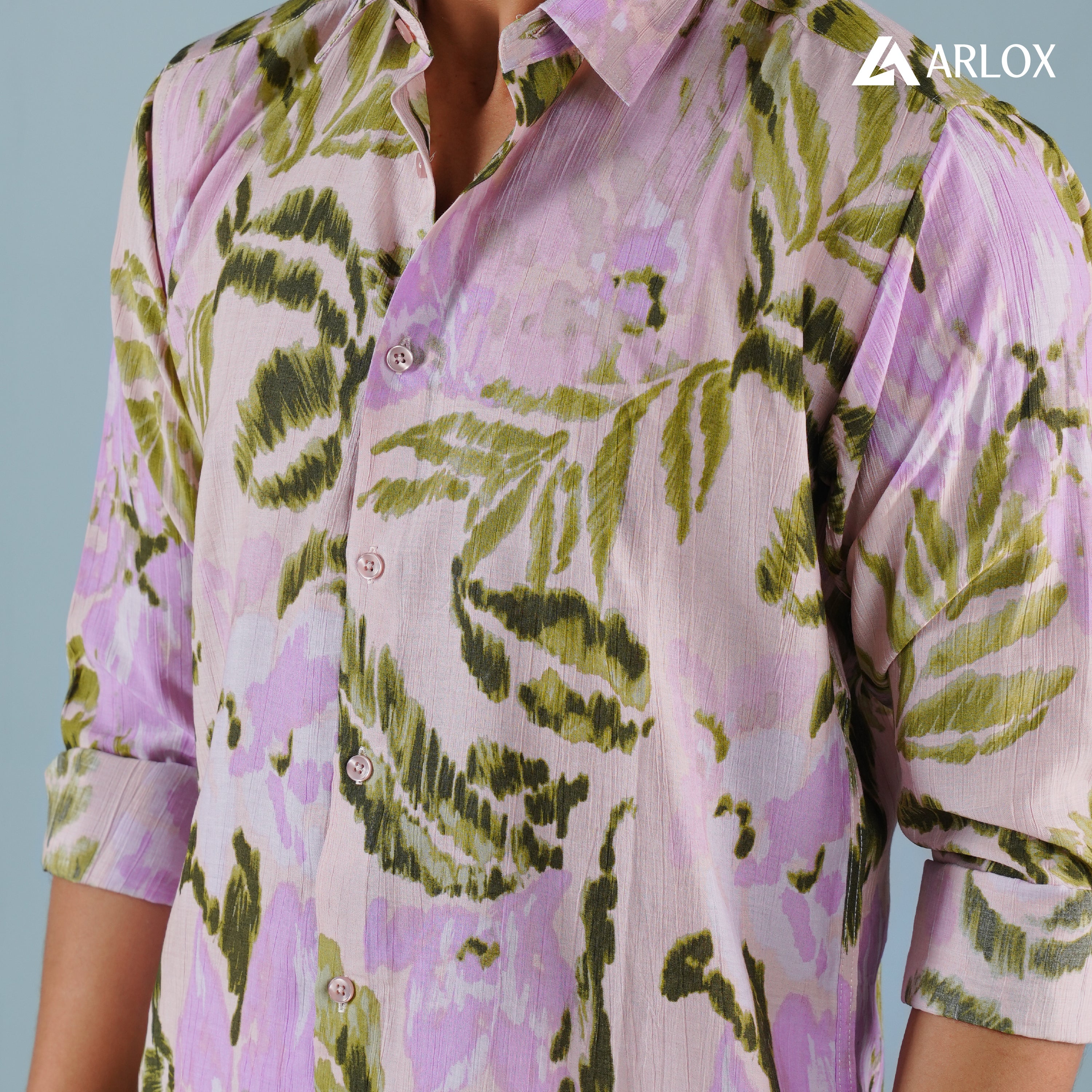 Rose Leaf Designer Shirt