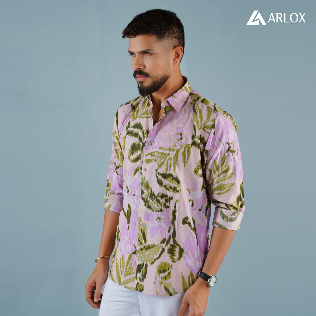 Rose Leaf Designer Shirt