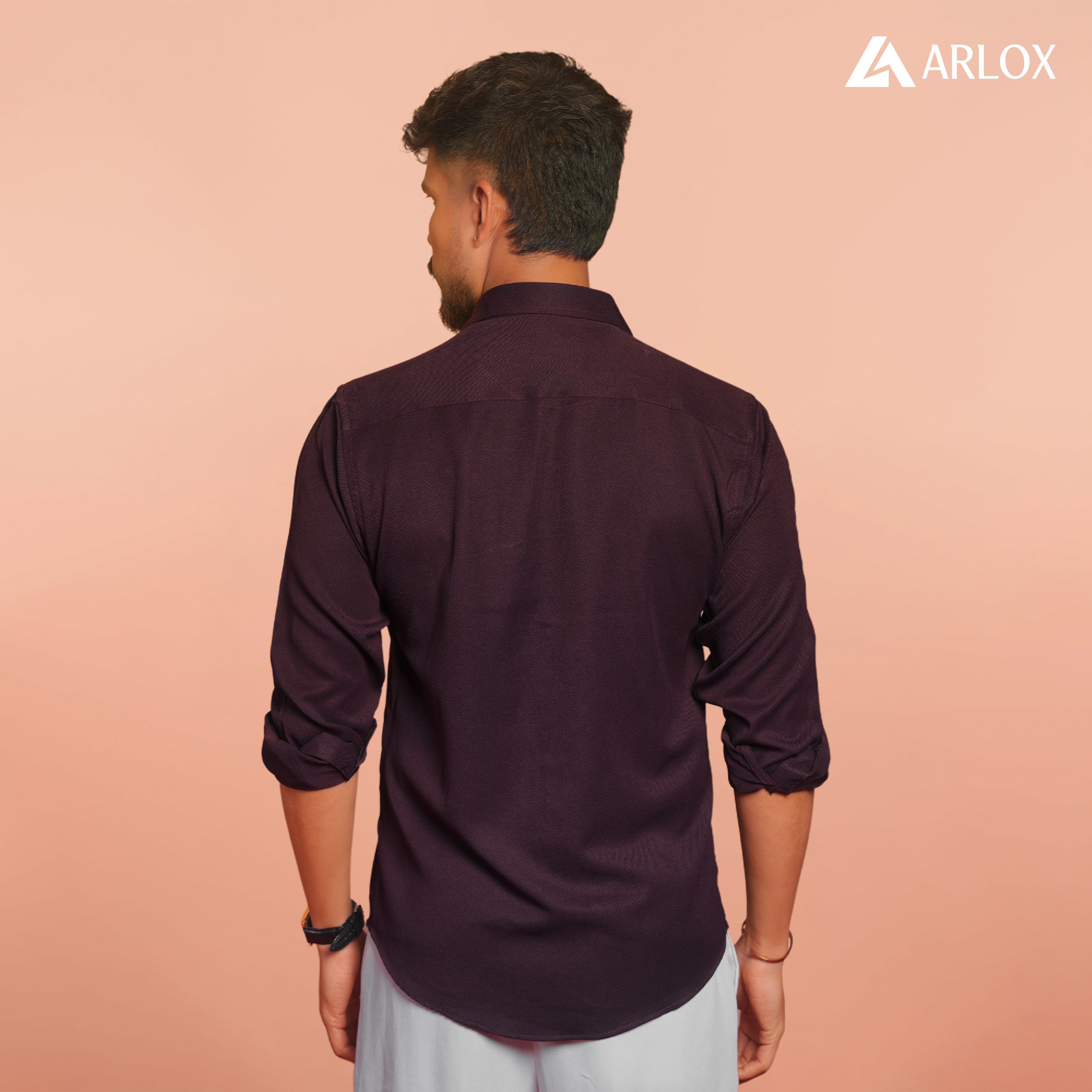 Sultan Party Shirt Maroon