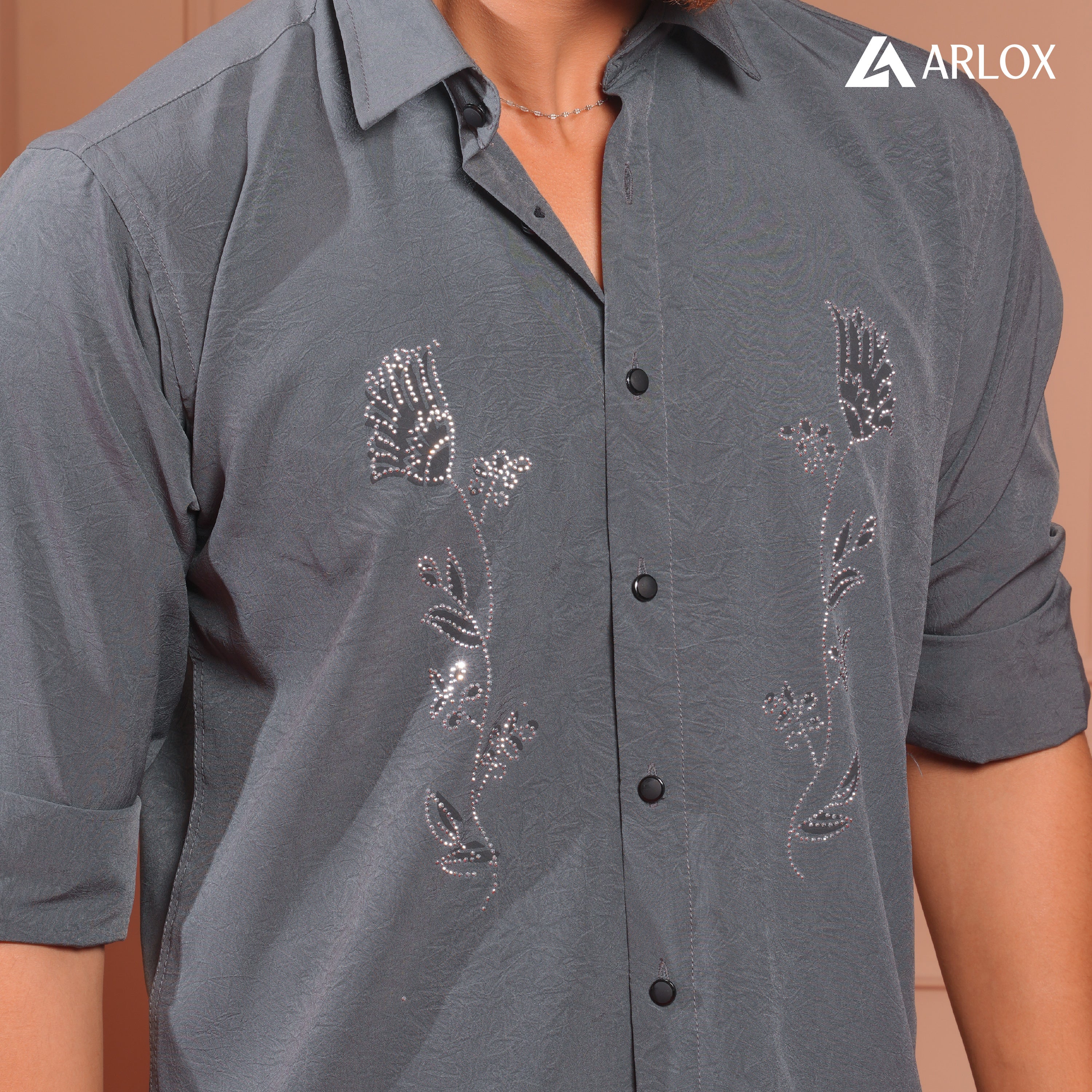 Majestic White Party Full Shirt
